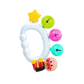 面包超人玩具 婴儿手铃铛彩色单星星摇铃玩具 3个月+