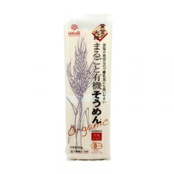 Hakubaku面条 宝宝面条 有机营养小麦挂细面条不含盐 6个月+