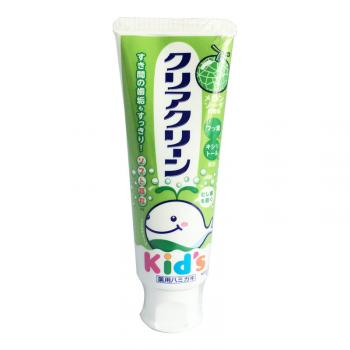 花王牙膏 婴幼儿护齿防蛀木糖醇哈密瓜味牙膏 70g