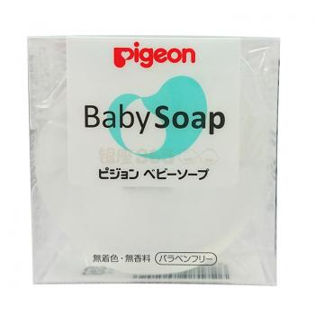贝亲香皂 低刺激润肤沐浴洗手香皂(无盒) 90g 1个月+