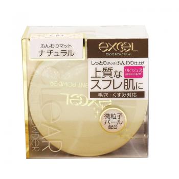 EXCEL保湿美容液定妆粉12g自然肤色CP1