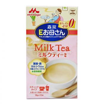 森永补充铁维生素含叶酸孕妇适用奶茶味牛奶12条