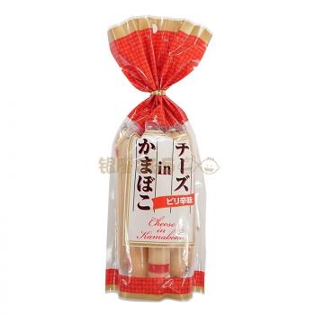 meiihoku食品 北海道营养美味补钙鱼肉芝士香肠微辣 8根装