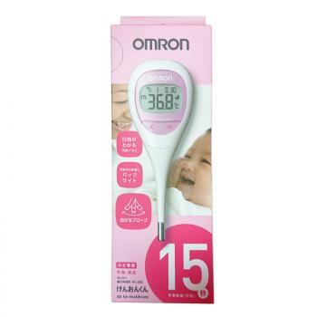 Omron欧姆龙体温计 MC-682宝宝电子体温计15秒测量柔软探头