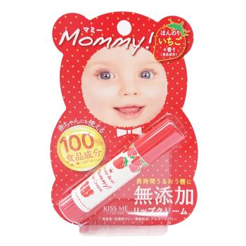 Mommy婴儿唇膏 无添加植物成分滋润保湿润唇膏 草莓味