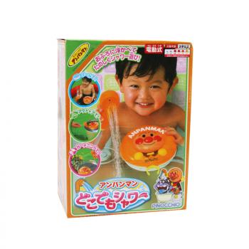 面包超人玩具 儿童宝宝洗澡玩具喷水花洒材质安全 10个月+