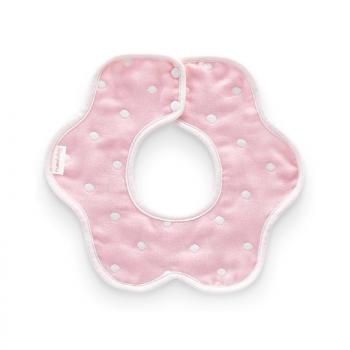 Hapipana宝宝口水垫 舒适透气型纱棉质宝宝婴儿口水巾围嘴6条装 女宝宝