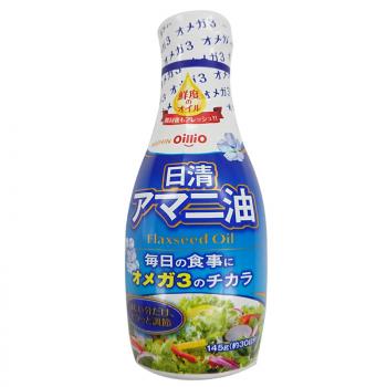 日清亚麻籽油 营养美味亚麻籽油OMEGA-3可直接食用 145g装