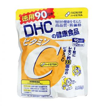DHC营养剂 补充维生素C 90天量 180粒