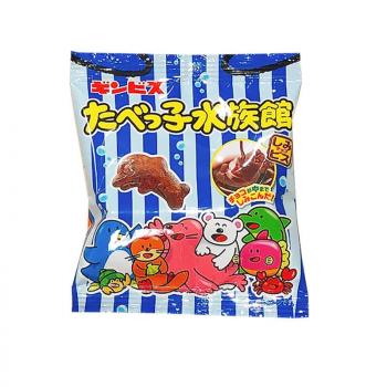 GINBIS/金必氏饼干 宝宝零食水族馆巧克力味饼干5连包 12个月+