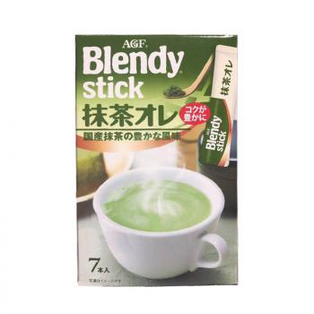 AGF Blendy抹茶欧蕾奶茶7条装