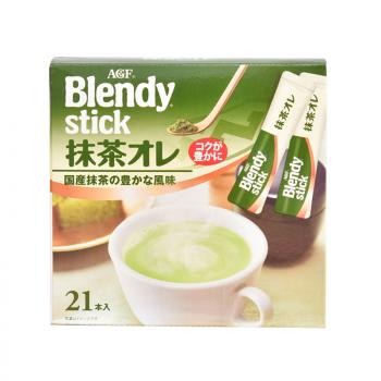 AGF Blendy抹茶欧蕾奶茶21条装